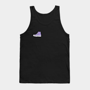 purple sneakers color stroke Tank Top